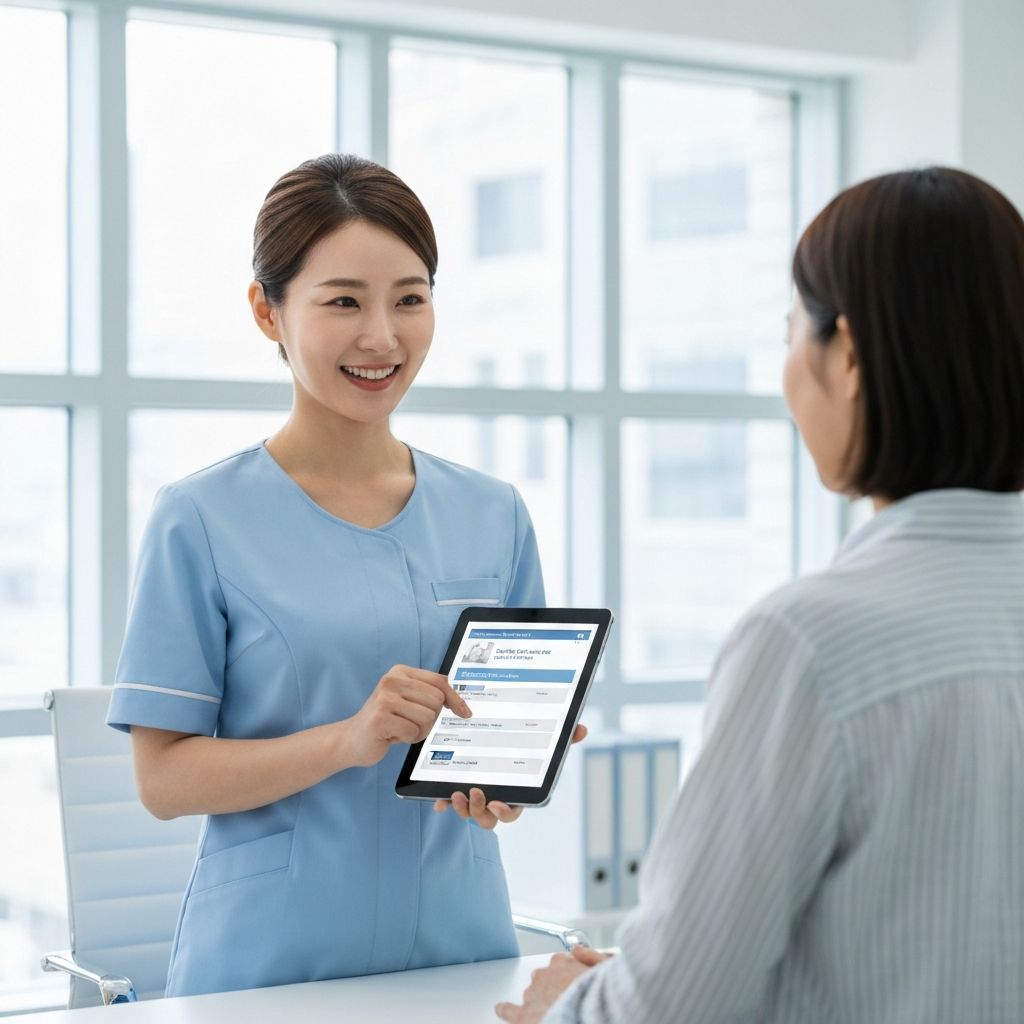 청소 전 상담 및 견적 진행 모습